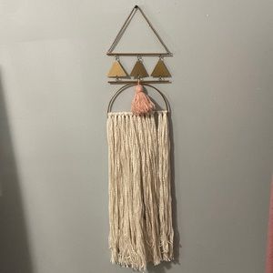 Boho wall hanging